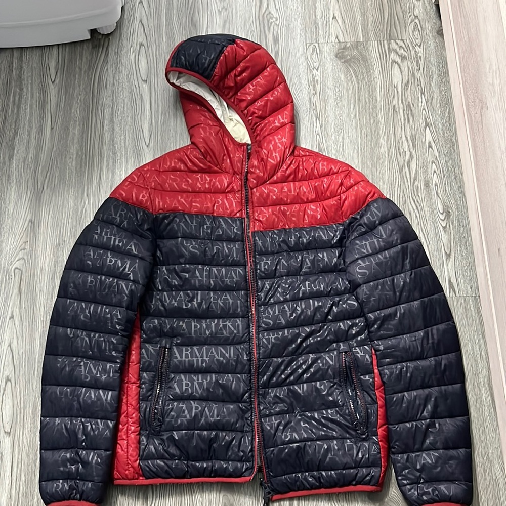 Armani puffer jacket for men